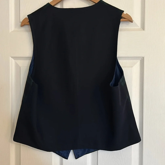 Pendleton Woolen Mills Men’s 3-piece set, vest/pants/cap, navy blue/forest green - Picture 2 of 10